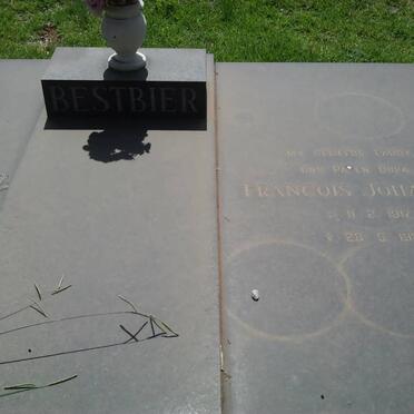 BESTBIER Francois Johannes 1917-1987