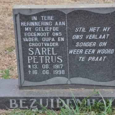 BEZUIDENHOUT Sarel Petrus 1917-1998