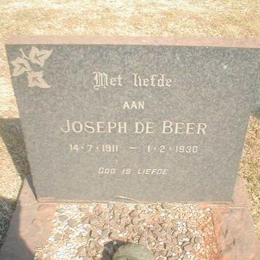BEER Joseph, de 1911-1930