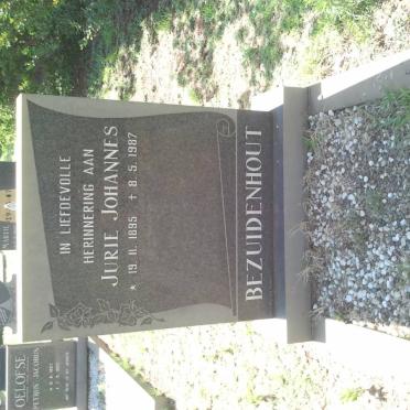 BEZUIDENHOUT Jurie Johannes 1895-1987