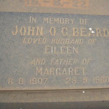 BEARD John O.G. 1907-1968