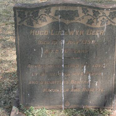 BEER Hugo Lodewyk -1958