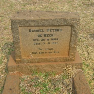 BEER Samuel Petrus, de 1865-1951