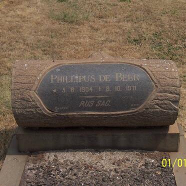 BEER Phillipus, de 1904-1971