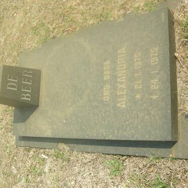 BEER Alexandria, de 1975-1975