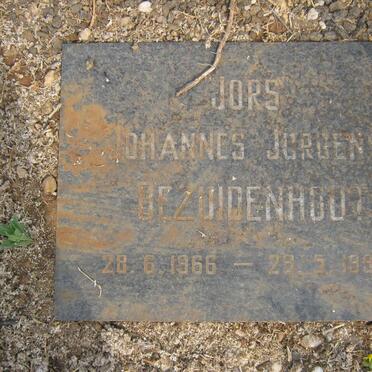 BEZUIDENHOUT Jors Johannes Jurgens 1966-1999
