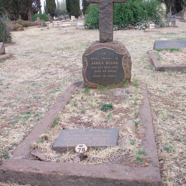 BEVAN James -1919 &amp; Gertrude 1878-1961