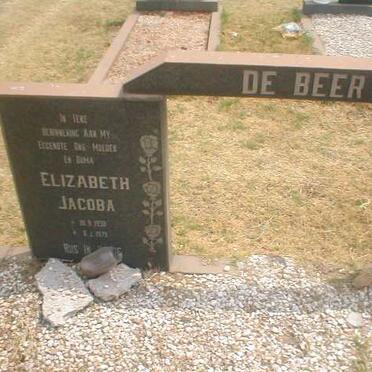 BEER Frederick Marthinus, de 1926-1986 &amp; Elizabeth Jacoba 1930-1973 
