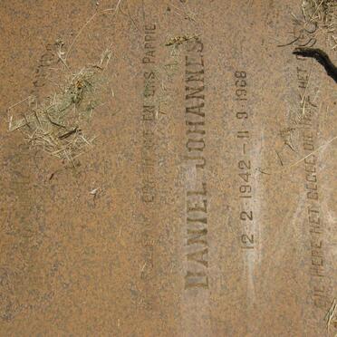 BLOEM Daniel Johannes 1942-1968