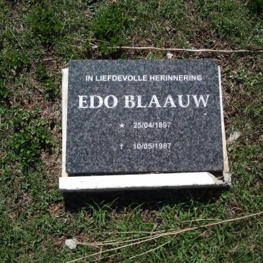 BLAAUW Edo 1897-1987