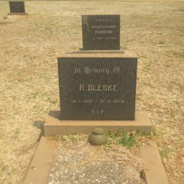 BLESKE R. 1912-1974