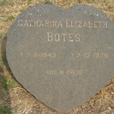 BOTES Catharina Elizabeth 1943-1975