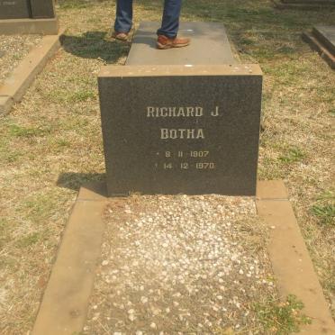 BOTHA Richard J. 1907-1970