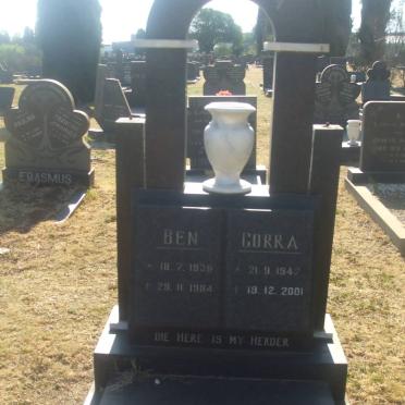 BOTHA Ben 1936-1984 &amp; Corra 1947-2001