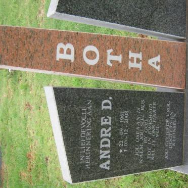 BOTHA Andre D. 1961-2008