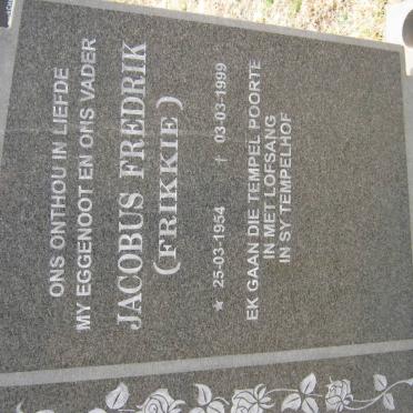 BOTHA Jacobus Fredrik 1954-1999