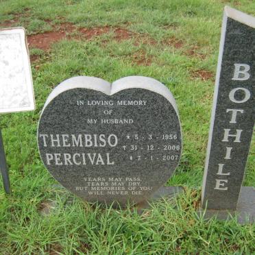 BOTHILE Thembiso Percival 1956-2006