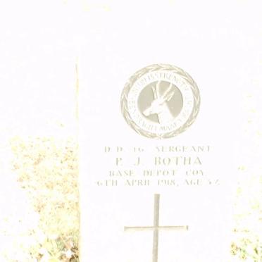 BOTHA P.J. -1918