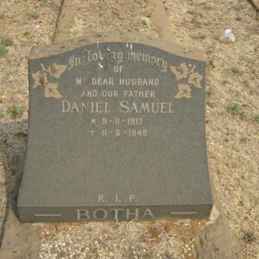 BOTHA Daniel Samuel 1917-1949