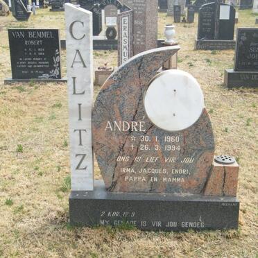 CALITZ André 1960-1994