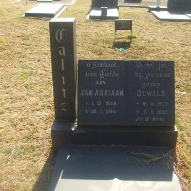 CALITZ Jan Adriaan 1948-1984 :: CALITZ Dewald 1975-1993