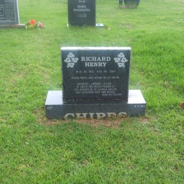 CHIPPS Richard Henry 1932-2004