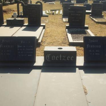 COETZEE André Francois 1951- 1984 &amp; Hester Francina 1972-1994