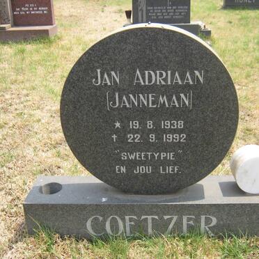 COETZER Jan Adriaan 1938-1992