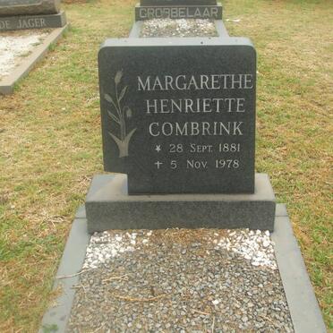 COMBRINK Margarethe Henriette 1881-1978