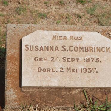 COMBRINCK Susanna S. 1875-1937