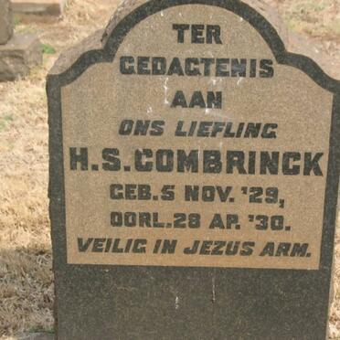 COMBRINCK H.S. 1929-1930