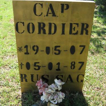 CORDIER C.A.P. 1907-1987