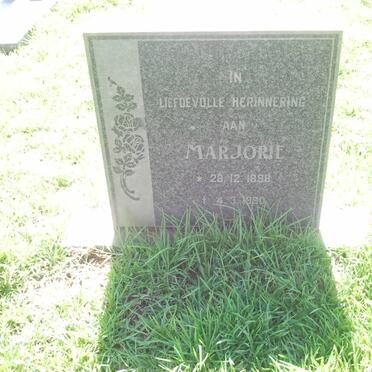 CRONJE Marjorie 1898-1990