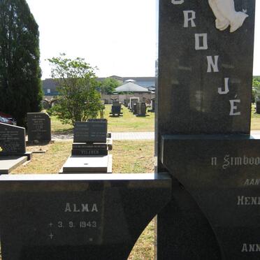 CRONJÉ Hendrik Lodewyk 1918-1983 &amp; Anna Margaretha 1919-2005