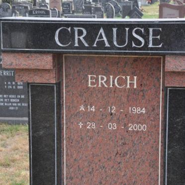 CRAUSE Erich 1984-2000