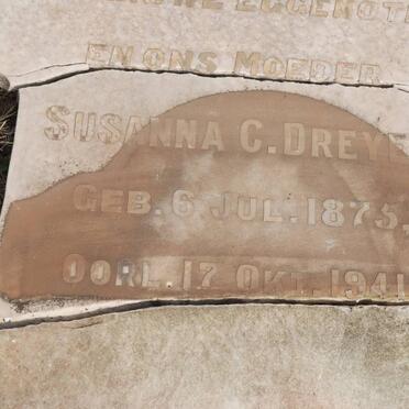 DREYER Susanna C. 1875-1941