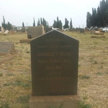 DUNN George P. -1931