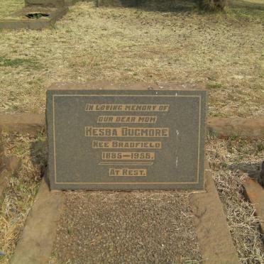 DUGMORE Hesba nee BRADFIELD 1885-1956
