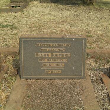 DUGMORE Hesba nee BRADFIELD 1885-1956