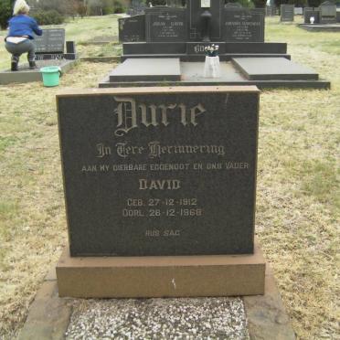 DURIE David 1912-1968