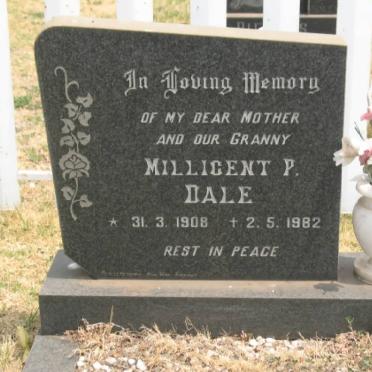 DALE Millicent P. 1908-1982