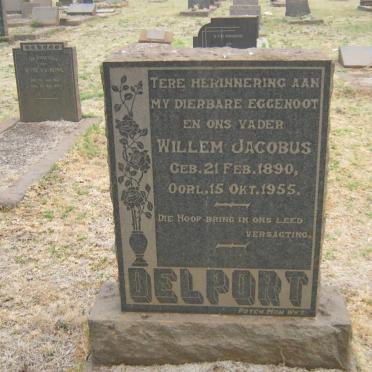 DELPORT Willem Jacobus 1890-1955