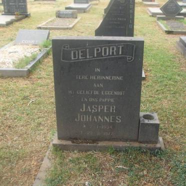 DELPORT Jasper Johannes 1934-1977