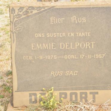 DELPORT Emmie 1875-1957