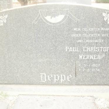 DEPPE Paul Christoph Werner 1907-1974