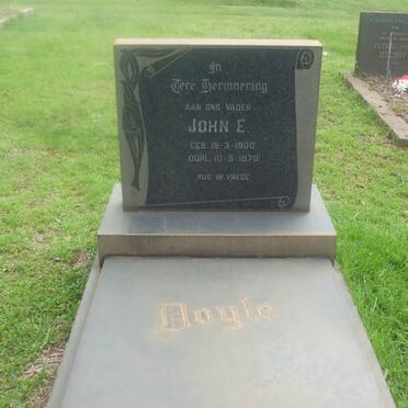DOYLE John E. 1900-1970