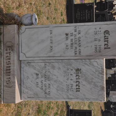 ERASMUS Carel 1938-1995 &amp; Heleen 1942-2000