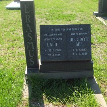 ERASMUS Bill 1933-2001 &amp; Lalie 1926-1989