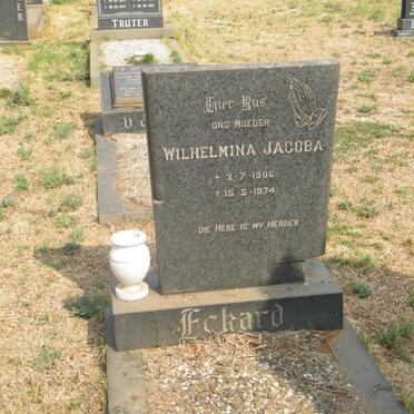 ECKARD Wilhelmina Jacoba 1906-1974