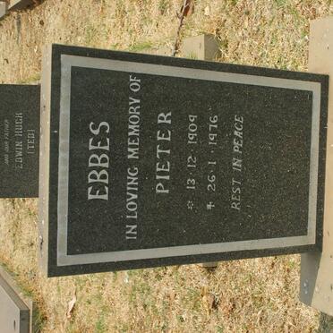 EBBES Pieter 1909-1976